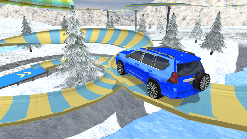 雪驾驶模拟器3D