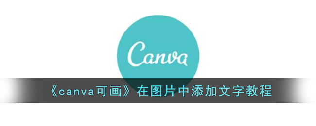 canva可画在图片中添加文字教程-canva可画怎么在图片上加文字