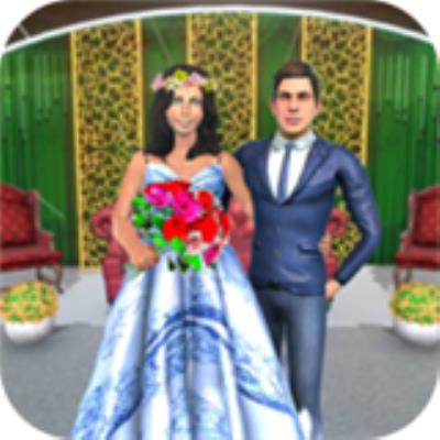 幸福的婚礼家庭梦想3D下载